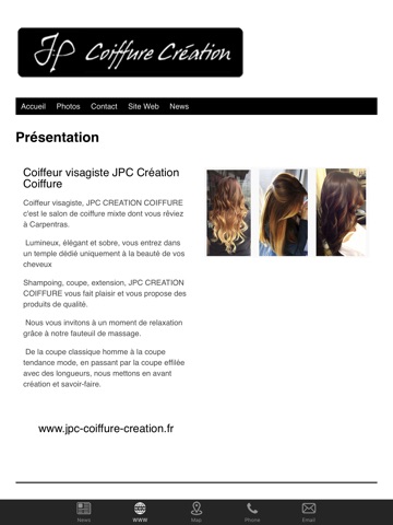 JPC Création Coiffure screenshot 2
