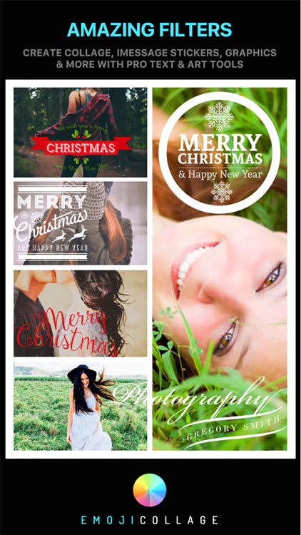 Emoji Collage Pro - Holiday Message Pic Stickers screenshot-3