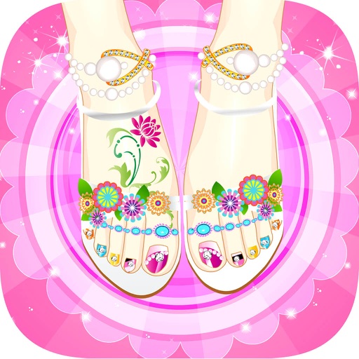 Foot Nail Polish – Fashion Manicure Salon Game Icon