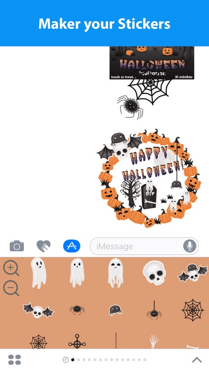 Halloween Sticker Maker for iMessage