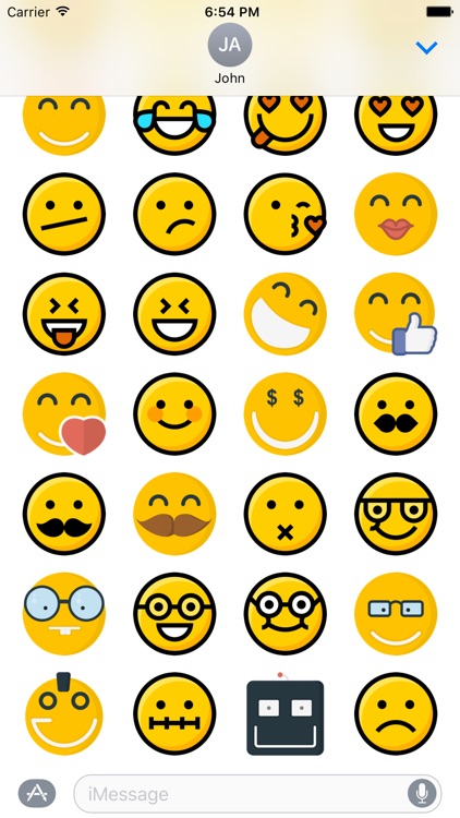 Emoji Sticker Set