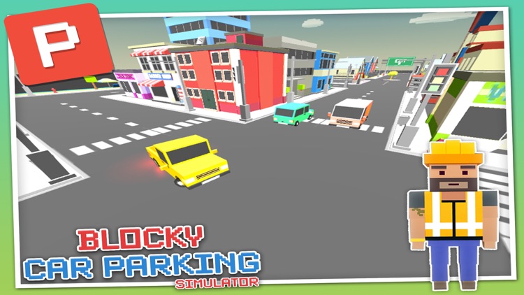 Blocky Car Parking Simulator 3D
