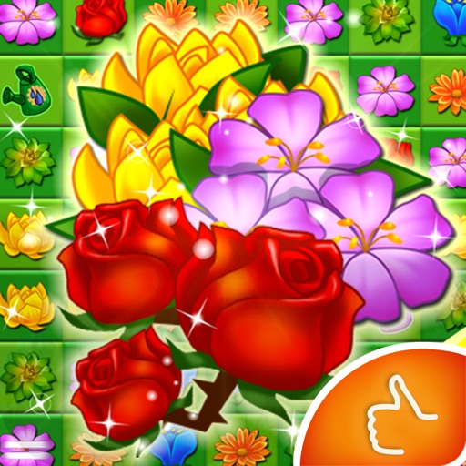 Blossom Garden Match 3 - Puzzle Game Icon