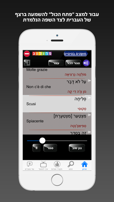 איטלקית | "השיחון" | כולל אודיו | פרולוג Screenshot 4