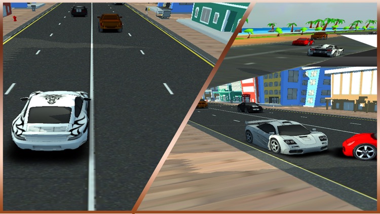 Drift Racing in Car - Traffic Tour on Asphalt Road screenshot-3