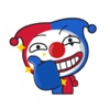 Animated Clown Stickers