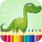 Dino Coloring Drawing Photobook For Preschool Kids