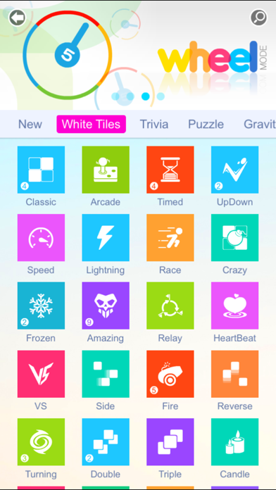 White Tiles 4 Pro : Piano Master  (All games in 1) screenshot 3