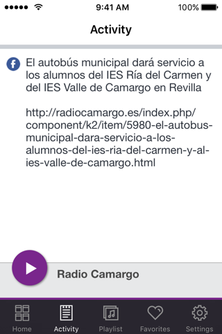 Скриншот из Radio Camargo