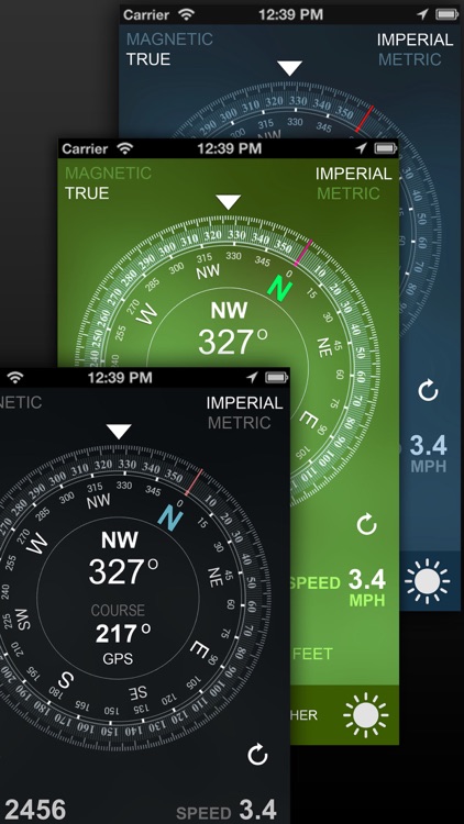 Compass GPS/A.T(Weather,Map,Speedometer,Altimeter) screenshot-3