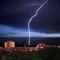 Determine the distance of a thunderstorm