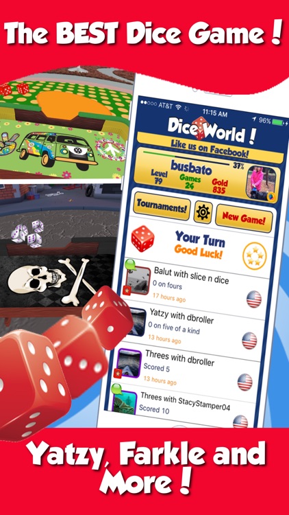 Dice World - 6 Dice Games! screenshot-0
