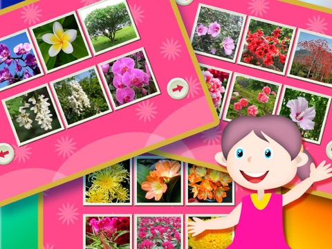 Скриншот из Picture Jagsaw Puzzle Game For Kids - About Flowers