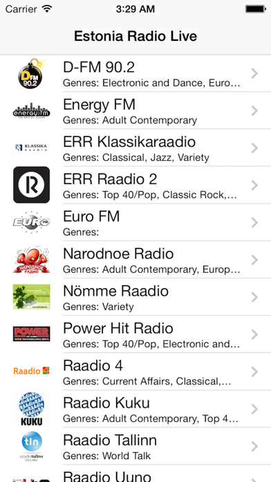 How to cancel & delete Estonia Radio Live Player (Eesti Raadio/Estonian) from iphone & ipad 1