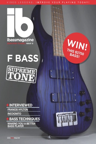 iBass Magazine - bass guitar lessons & bass gear screenshot 2
