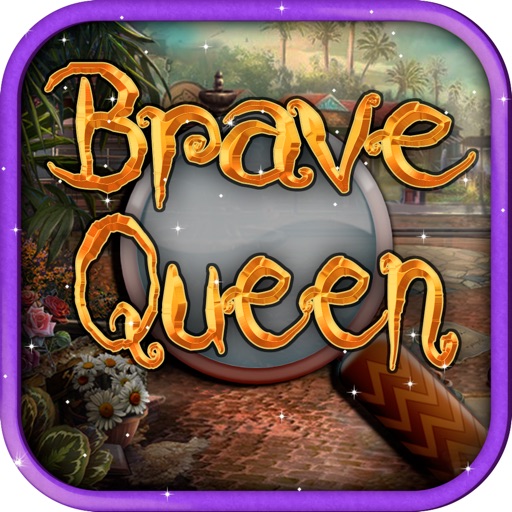 Brave Queen - Free Hidden Objects game for kids iOS App
