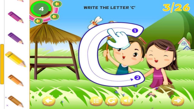 ABC Tracing Letters Learning How to Write Alphabet(圖4)-速報App