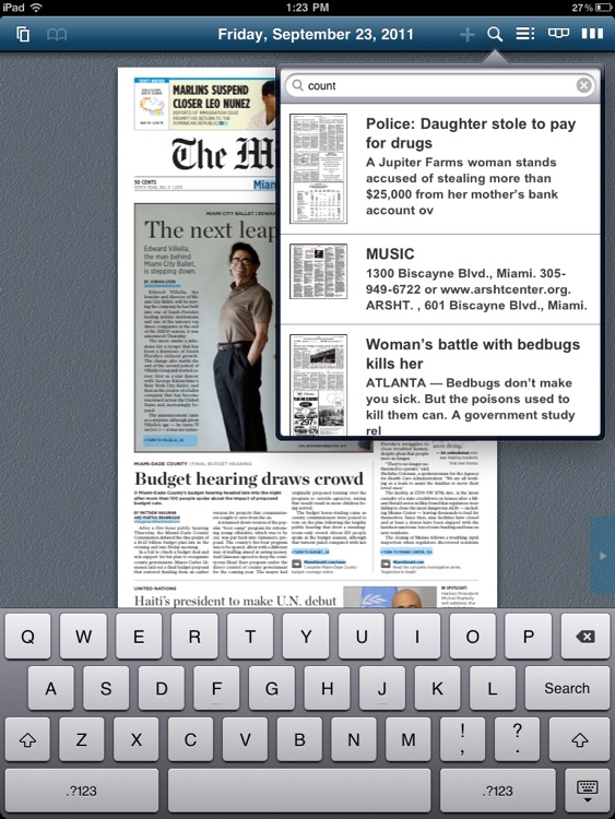 The Miami Herald Print Edition