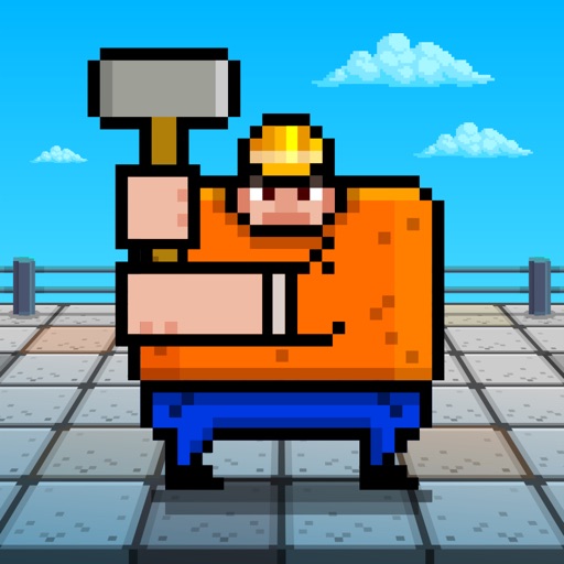 Blocky Tower Chop - Crush and Dump the Junk Icon
