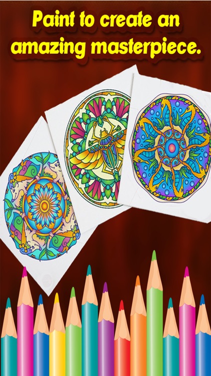 Mandala Coloring Book - Adults Coloring Book Relax by Diego Torres