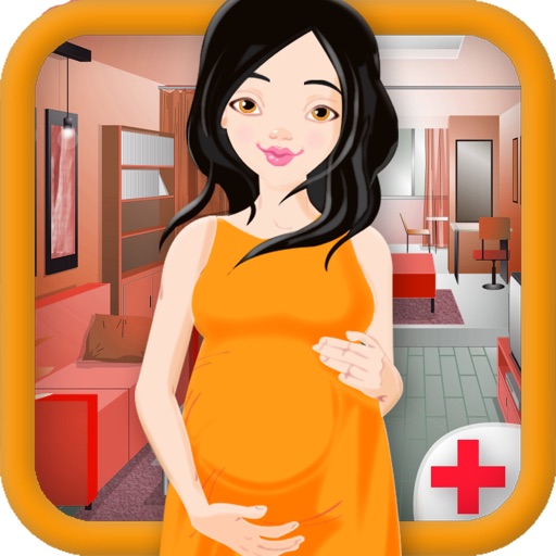 Pregnant Emergency Surgery Simulator Icon
