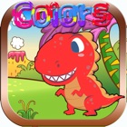 2nd Grade Dinosaur Color Quiz Game Book For Kids