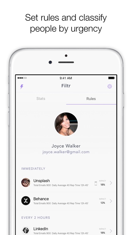 Filtr - declutter your inbox, declutter your mind