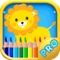 Icon Animal Coloring Book for Kids And Toddler - Coloring Book for Little Boys and Kids
