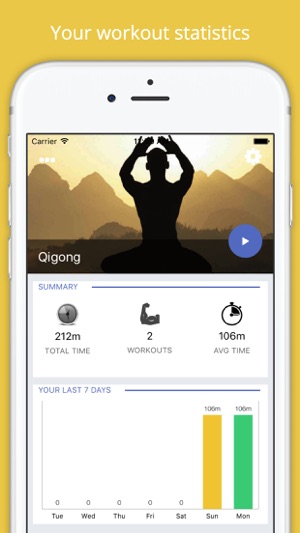 Qigong Workout Challenge PRO - Gain longevity(圖1)-速報App