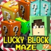 Lucky Block Maze : Mini Survival Game