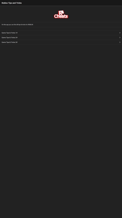 Tips and Tricks for ROBLOX