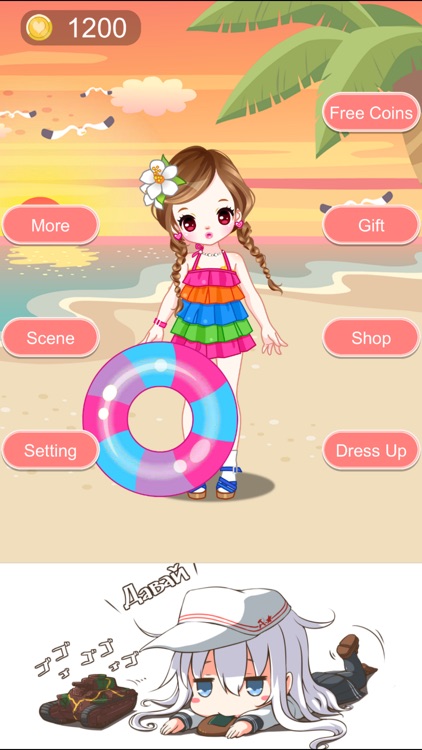 Beach Girl - Sweet Baby Dress Up Salon for Kids screenshot-3