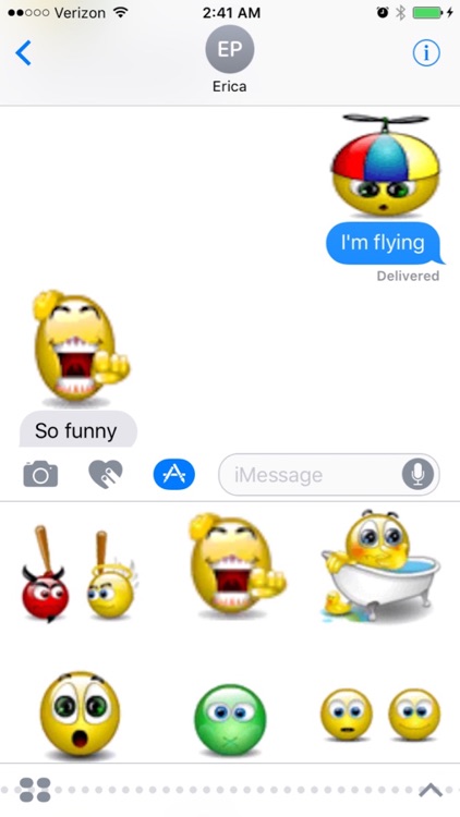 Animated Funny Smileys for iMessages