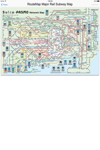 Tokyo Metropolis Subway Maps screenshot 4