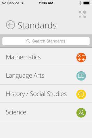 Missouri Learning Standards screenshot 2