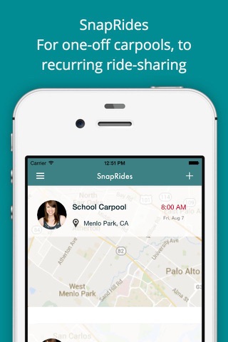 SnapRides - carpool & ride-sharing coordination screenshot 4