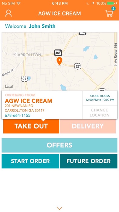 How to cancel & delete Agw Ice Cream App from iphone & ipad 1