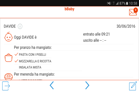 bbaby il nido in un touch screenshot 2