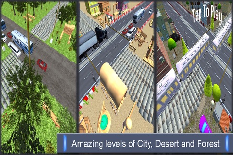 Rail Road Crossing - Train Traffic Control Sim screenshot 4