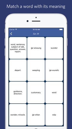 Old English Glossary - quiz, flashcard(圖2)-速報App