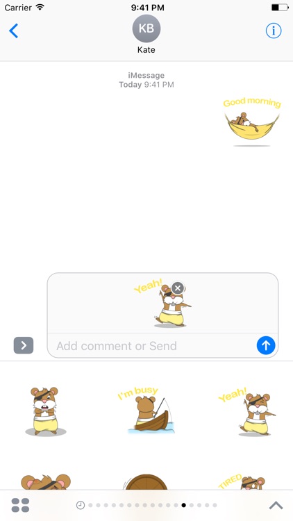 Pirate Mouse Sticker screenshot-3