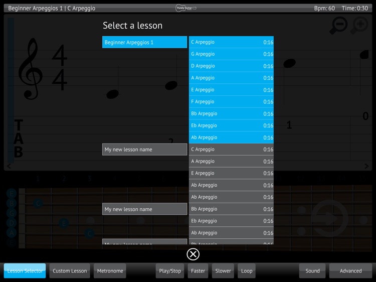 Learn & Practice Acoustic Guitar Lessons Exercises screenshot-3