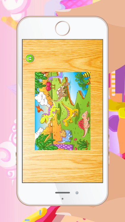 Dinosaur Jigsaw Puzzles - Learning Game Free for Kids Toddler and Preschool screenshot-3
