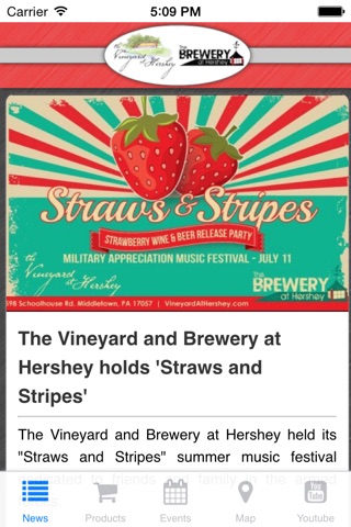 The Vineyard and Brewery at Hershey screenshot 2