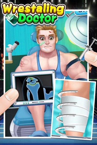 Wrestling Injury Doctor - Kids Games screenshot 3