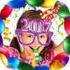 New Year Photo Stickers - Christmas Decorations