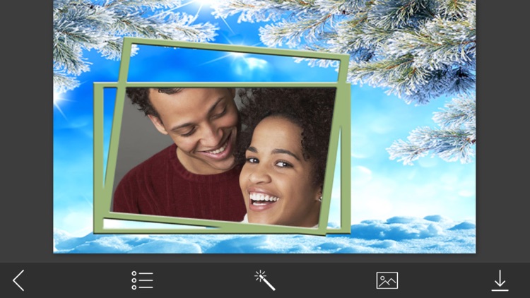 Holly Jolly Christmas Hd Frames - Frame Booth