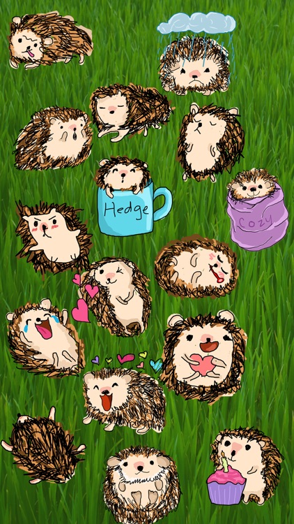 Harold the Hedgehog Stickers