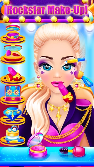 Celebrity Beauty Makeover Salon - Girls Kids Games(圖2)-速報App