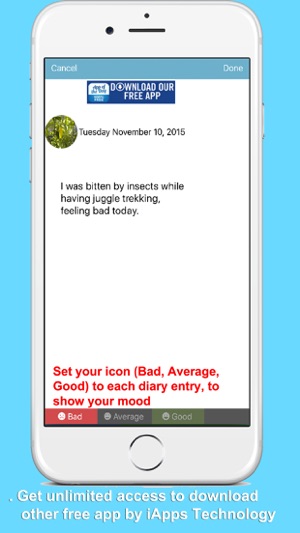 Simple Diary - Your Daily Life Journal(圖2)-速報App